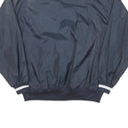 PORT AND COMPANY Mens Navy Marines Nylon Jacket L Pullover Plain Lightweight