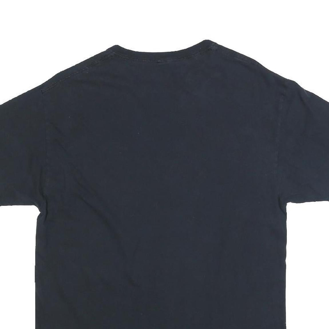 ACDC Mens Black Back In Black Graphic T-Shirt M Short Sleeve Crew Neck