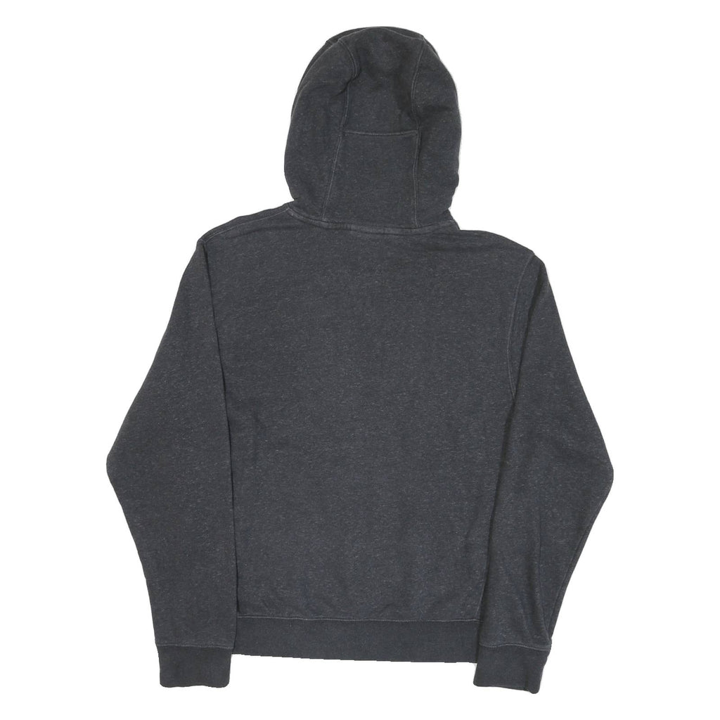 NIKE Mens Grey Pullover Hoodie S Cotton Blend Casual Sportswear