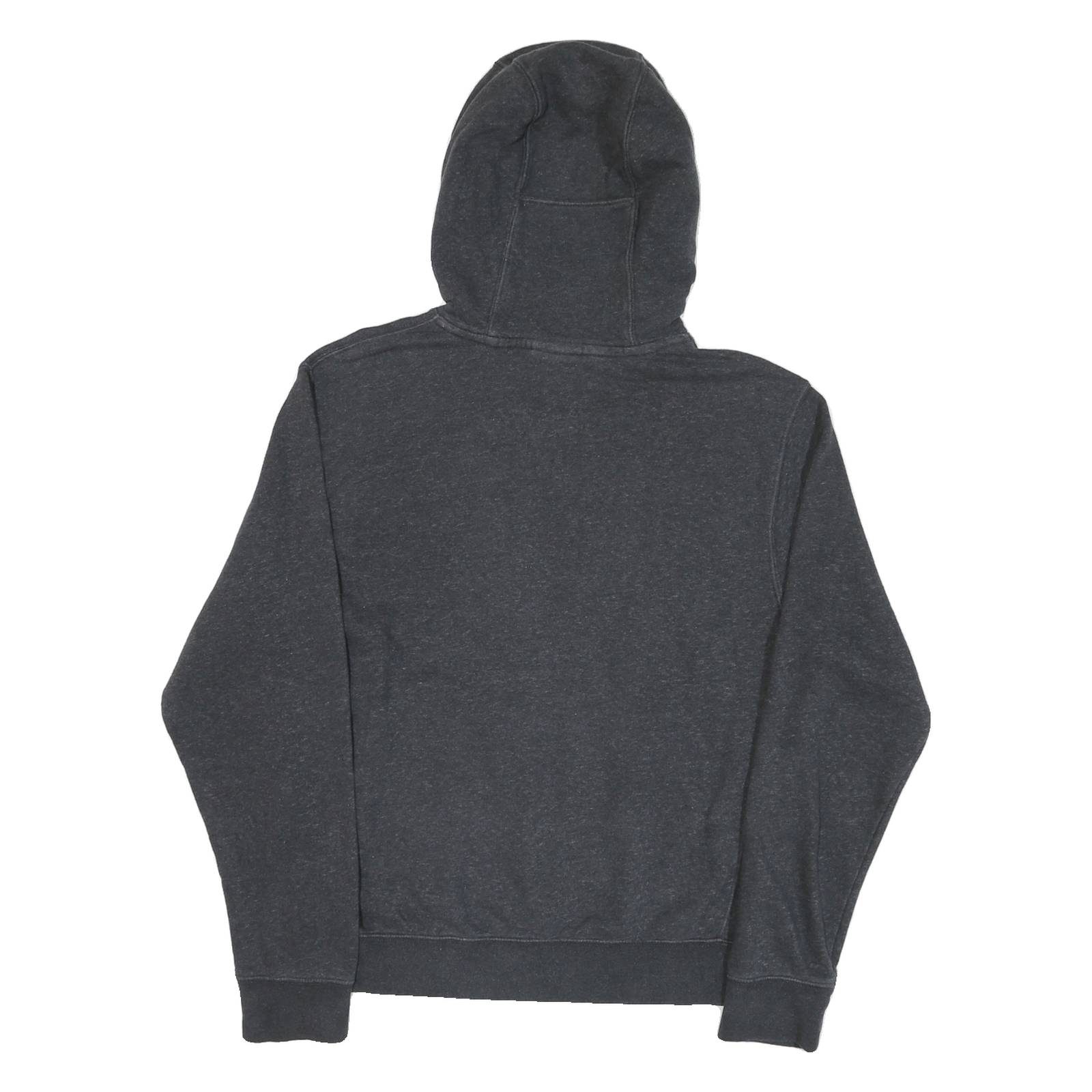 NIKE Mens Grey Pullover Hoodie S Cotton Blend Casual Sportswear