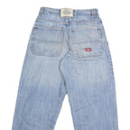 DICKIES Mens Regular Blue Denim Jeans W30 L28 Classic Cotton Blend Zip