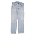 CARHARTT Mens Regular Blue Denim Light Jeans W34 L34 Classic Zip Pockets
