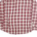 CARHARTT Womens Red & White Checked Cotton Blend Shirt 2XL Casual Workwear