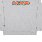 JANSSPORT Mens Grey Cal State Fullerton Crew Neck 2XL Sweatshirt Cotton Blend