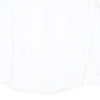 TOMMY HILFIGER Mens White Cotton Blend Shirt Long Sleeve Button Collar L