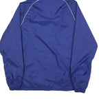 ADIDAS Mens Blue Zip Jacket M Polyester Blend Hooded Plain Sportswear