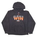 MAJESTIC Mens Black Hoodie USA L
