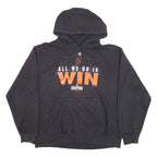 MAJESTIC Mens Black Hoodie USA L