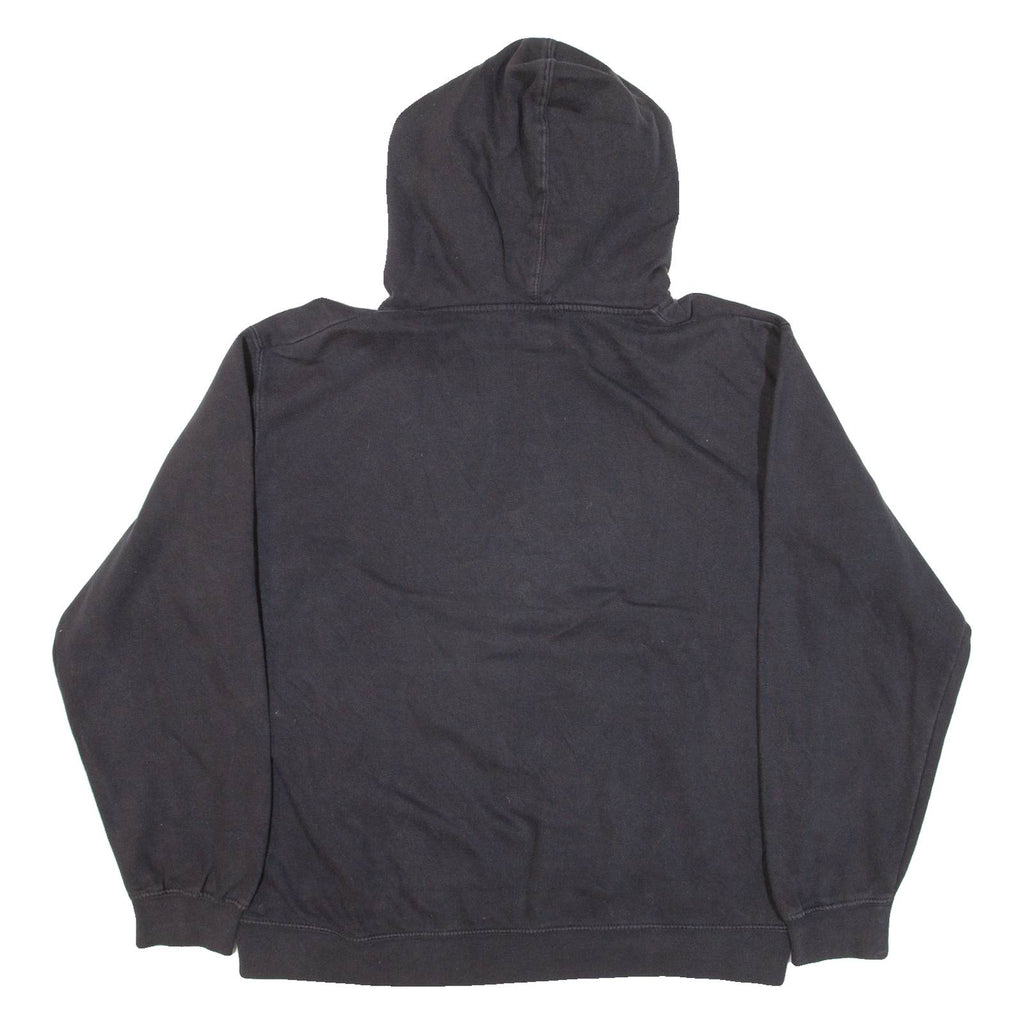 MAJESTIC Mens Black Hoodie USA L