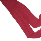 CHICOREE Womens Maroon Playsuit Cotton Blend XS Sleeveless Elastic Waist Casual