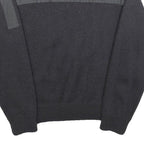 PROTECTAS Mens Grey Utility Fashion Jumper Patch Crew Neck Basic Knit S Workwear