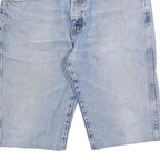 WRANGLER Mens Denim Blue Casual Shorts L W35 Classic Comfortable Cotton Blend