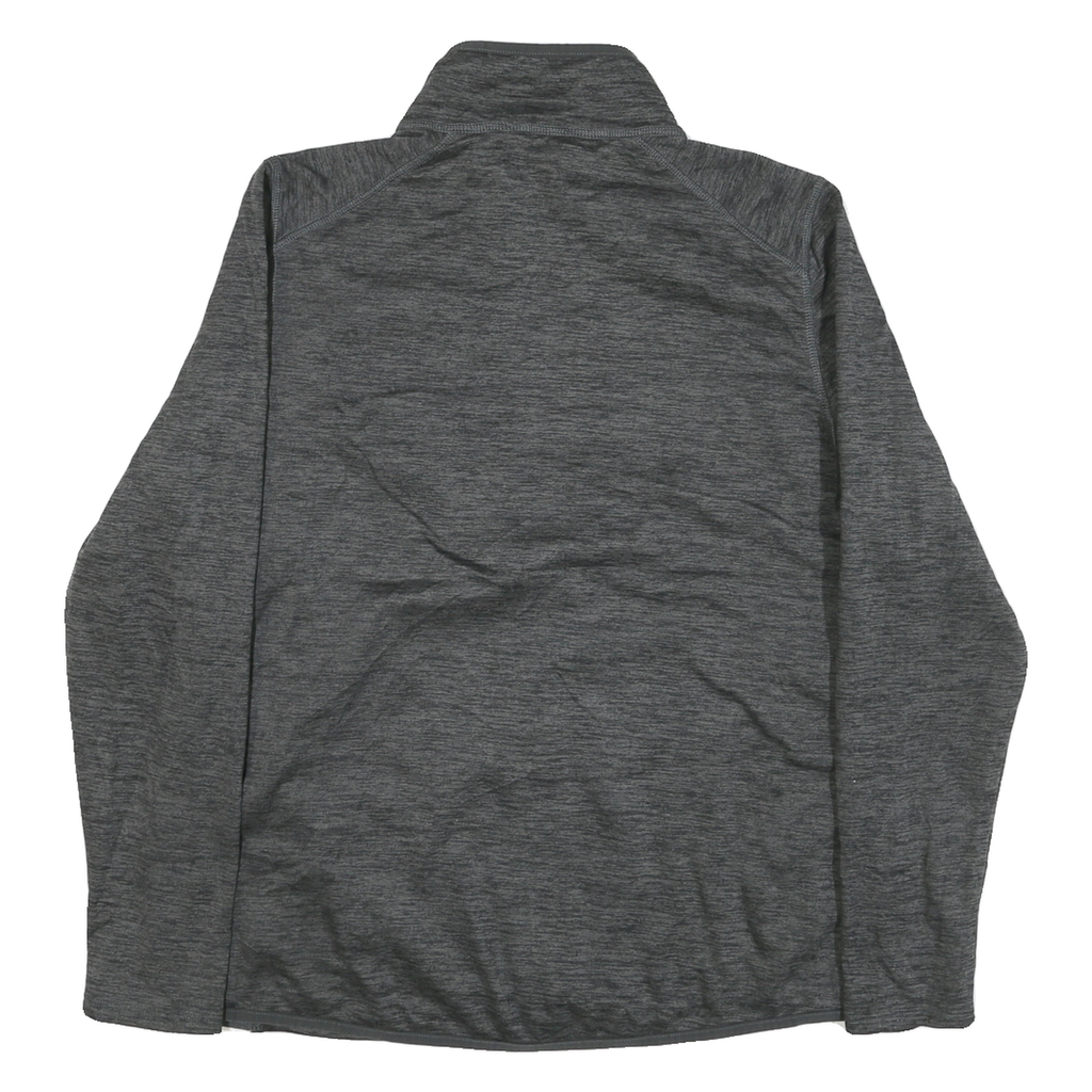 THE NORTH FACE Womens Grey Jacket XL Polyester Blend Plain Outdoor Zip