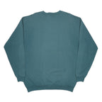 DISNEY Mens Blue Cotton Blend Crew Neck One Size Mickey Mouse Sweatshirt