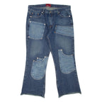 BLONDIE Womens Jeans Blue Regular Bootcut W34 L26