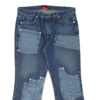 BLONDIE Womens Jeans Blue Regular Bootcut W34 L26