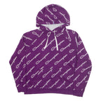 CHAMPION Womens Purple Hoodie XL