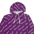 CHAMPION Womens Purple Hoodie XL