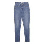 LEVI'S Legging Womens Jeans Blue Slim Skinny Denim W27 L32 Stretch Zip Fly