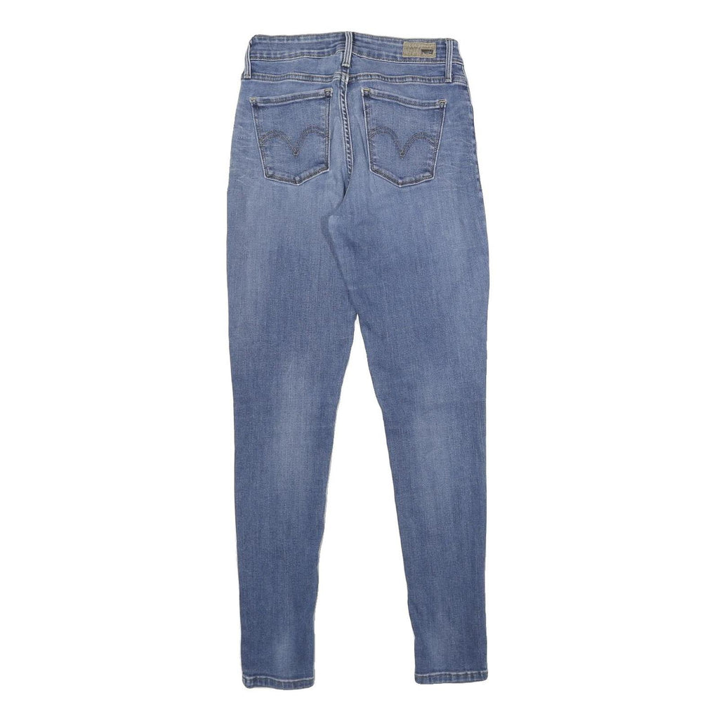 LEVI'S Legging Womens Jeans Blue Slim Skinny Denim W27 L32 Stretch Zip Fly