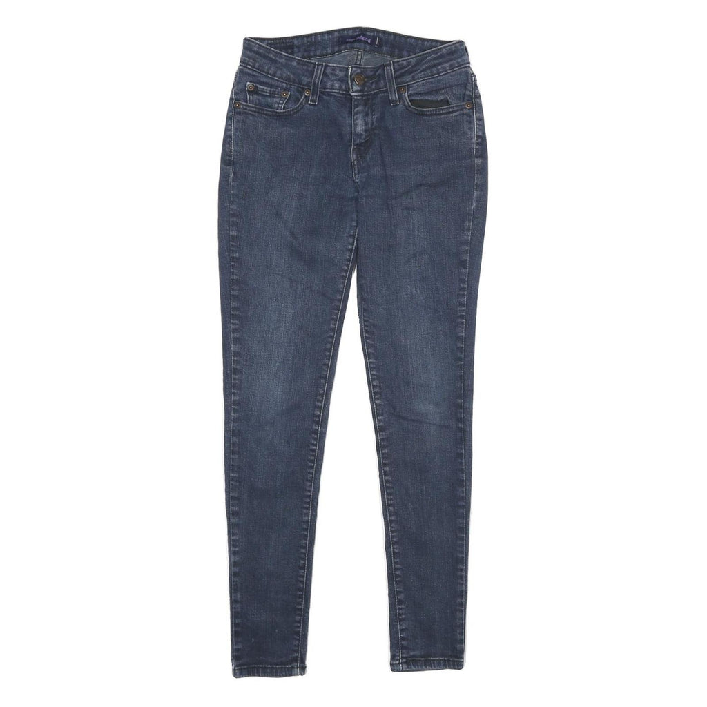 LEVI'S Womens Denim Slim Skinny Jeans Blue Cotton Blend W26 L30 Stretch 535