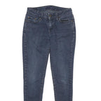 LEVI'S Womens Denim Slim Skinny Jeans Blue Cotton Blend W26 L30 Stretch 535