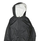 ADIDAS Womens Black & White Reversible Zip Jacket M Polyester Plain Sportswear