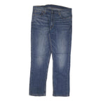 LEVI'S 514 Mens Jeans Blue Slim Straight Denim Medium W38 L32 Classic Fit