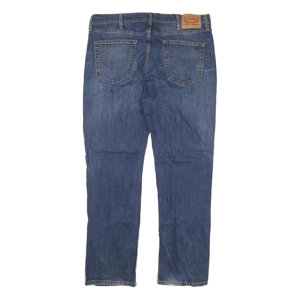 LEVI'S 514 Mens Jeans Blue Slim Straight Denim Medium W38 L32 Classic Fit