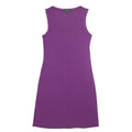 REPLAY DONNA Womens A-Line Dress Purple Sleeveless Midi S