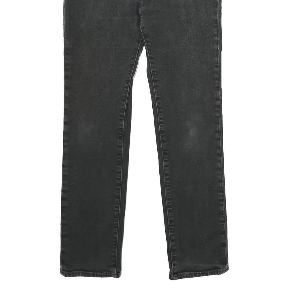 LEVI'S 511 BIG E Mens Jeans Black Slim Skinny Denim Medium W30 L30 Classic Zip