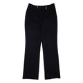 ANNA Womens Trousers Blue Regular Flared Wool W30 L32