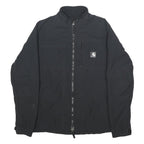 CARHARTT Womens Black Nylon Zip Jacket S Workwear Durable Outdoor