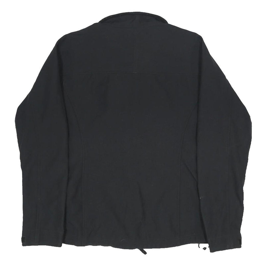 CARHARTT Womens Black Nylon Zip Jacket S Workwear Durable Outdoor