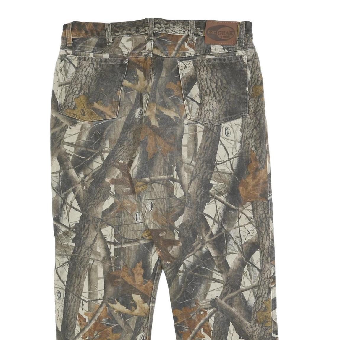 WRANGLER Mens Cotton Camouflage Regular Fit Straight Leg Trousers W38 L30