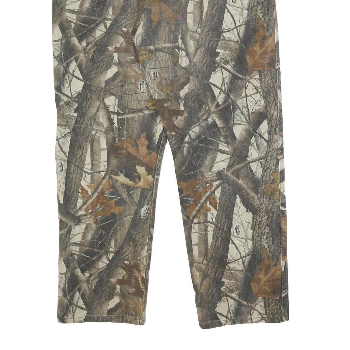 WRANGLER Mens Cotton Camouflage Regular Fit Straight Leg Trousers W38 L30