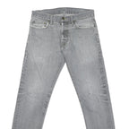 CARHARTT Mens Slim Grey Denim Slim Jeans Cotton Blend W30 L31 Casual Workwear