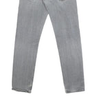 CARHARTT Mens Slim Grey Denim Slim Jeans Cotton Blend W30 L31 Casual Workwear