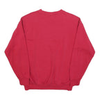 NORTHERN REFLECTIONS Womens Red Canada Crew Neck L Cotton Blend Sweatshirt