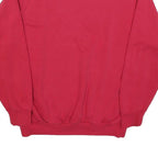 NORTHERN REFLECTIONS Womens Red Canada Crew Neck L Cotton Blend Sweatshirt