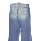 BLEND Mens Relaxed Blue Denim Medium Wash W33 L34 Jeans Zip Closure Casual