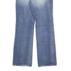 BLEND Mens Relaxed Blue Denim Medium Wash W33 L34 Jeans Zip Closure Casual