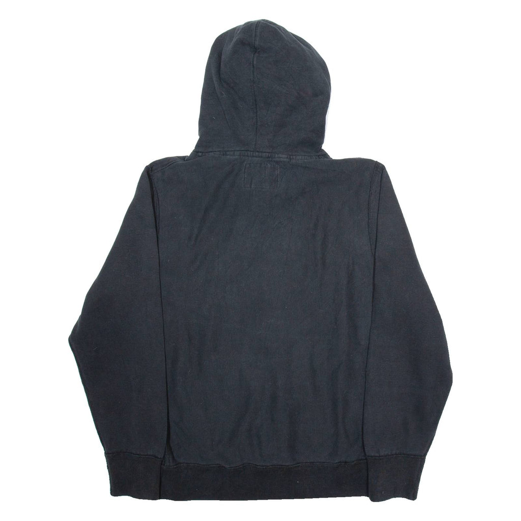 CAMPUS CREW Western Mens Black Hoodie USA L