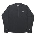THE NORTH FACE Mens Black Outdoor Performance Pullover Jumper Half Zip XL