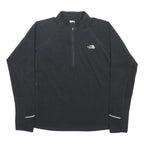 THE NORTH FACE Mens Black Outdoor Performance Pullover Jumper Half Zip XL