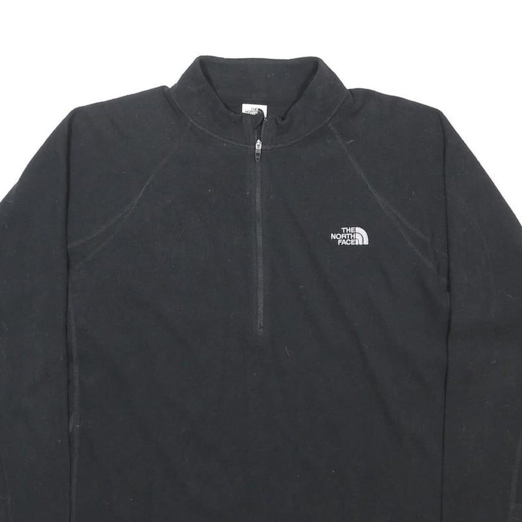 THE NORTH FACE Mens Black Outdoor Performance Pullover Jumper Half Zip XL