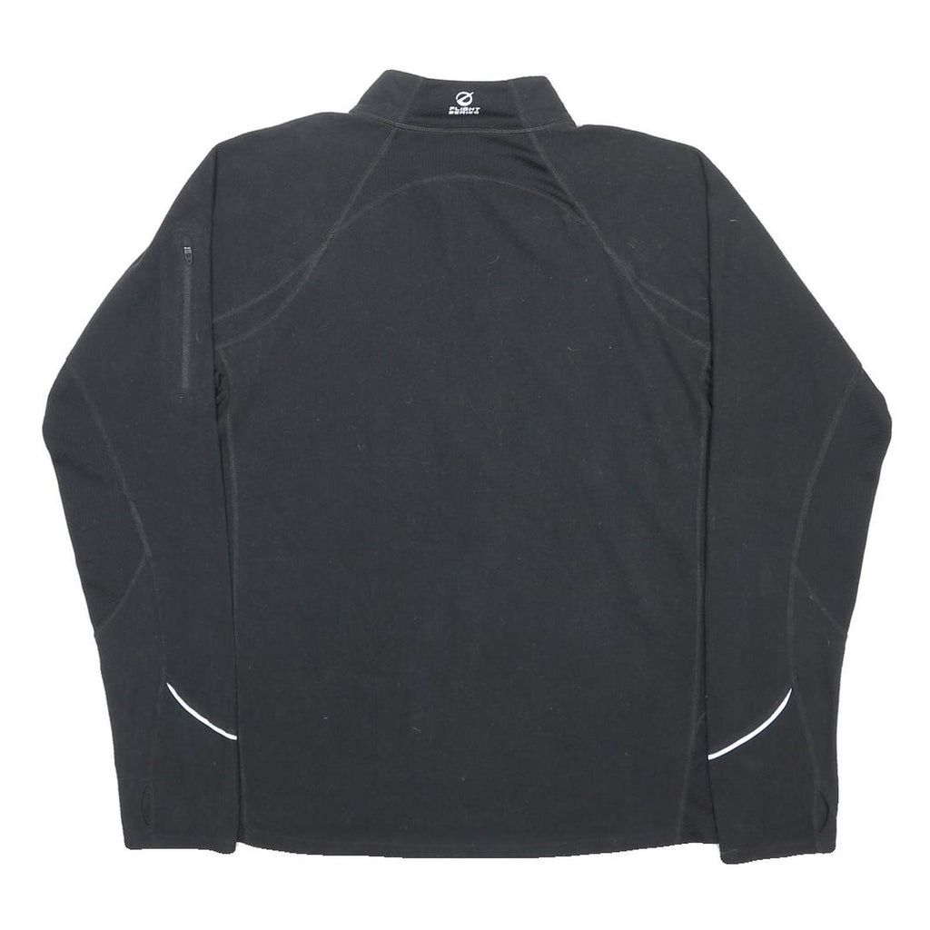 THE NORTH FACE Mens Black Outdoor Performance Pullover Jumper Half Zip XL