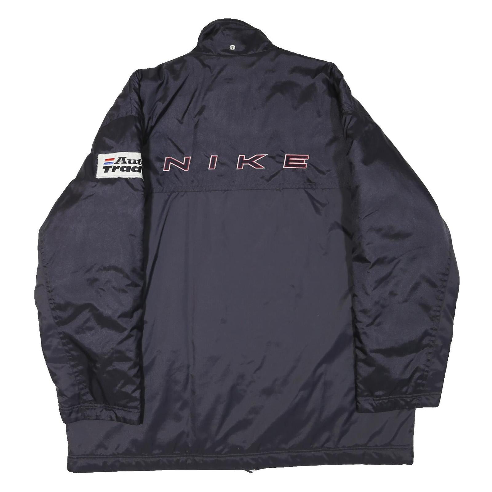 NIKE Mens Navy & Red Team Netherlands Zip Jacket XL Polyester Blend Sportswear