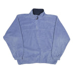 ROUND RIDGE Womens Blue Pullover Plain Crew Neck Basic Knit XL Soft Comfortable