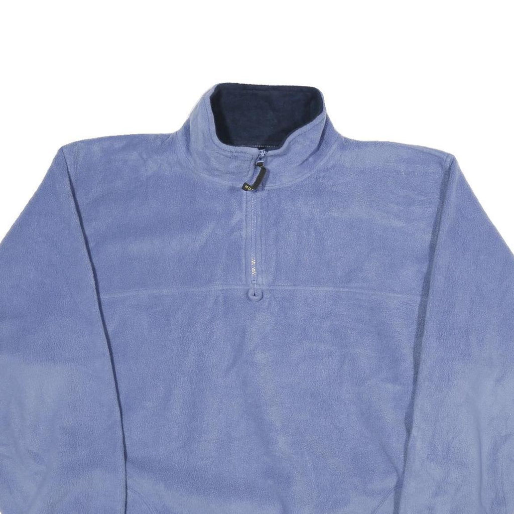 ROUND RIDGE Womens Blue Pullover Plain Crew Neck Basic Knit XL Soft Comfortable